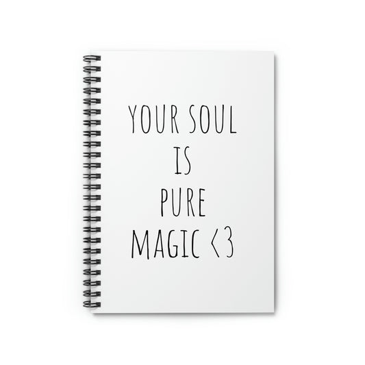 Magic Spiral Notebook - Ruled Line